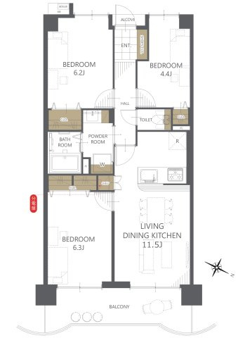 間取り：304000330230