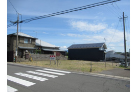 能代市明治町・売地の外観
