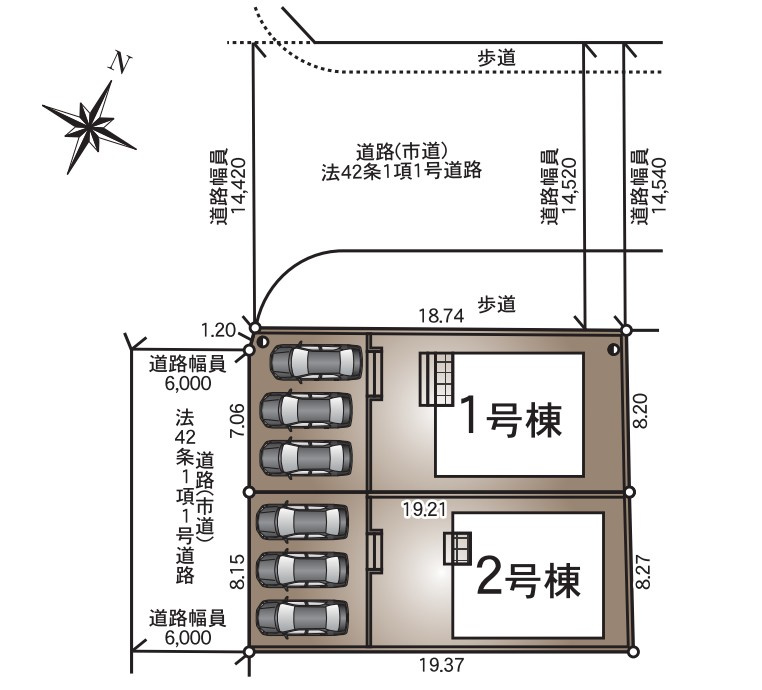 区画図