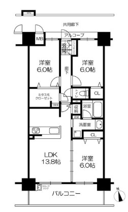 間取り：328000674637