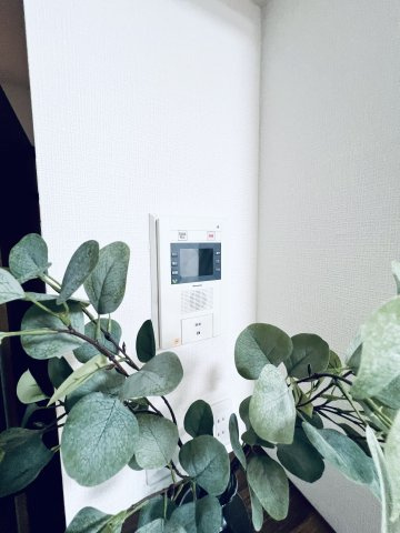 オートロック・モニター付きインターホン
