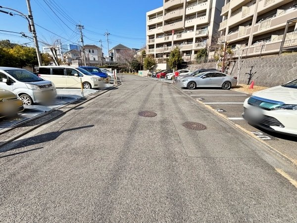 敷地内にある駐車場