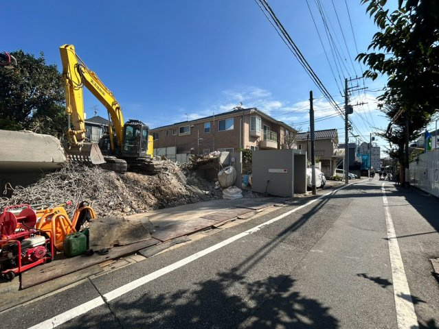 2026.10.09撮影　解体工事中　10月末更地予定