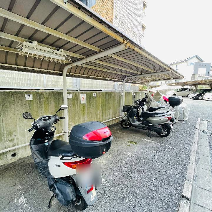 バイク置場