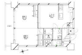 南砂キャピタルコータースの間取り