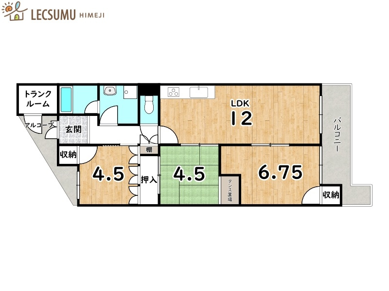 間取り：328000627590