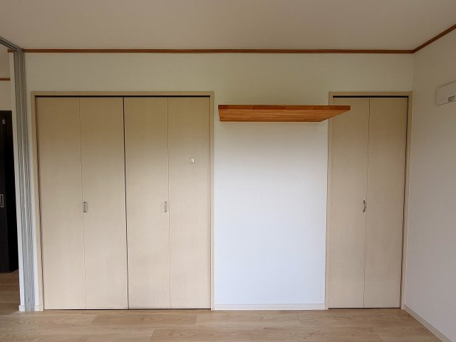 収納と棚があります！　