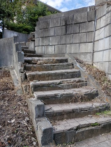 既存の階段です。（補修が必要です）