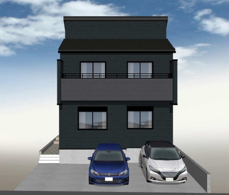 2号棟の建物参考価格1、980万円には外構施工費は含まれておりません。