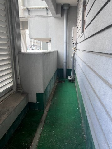 北側バルコニー