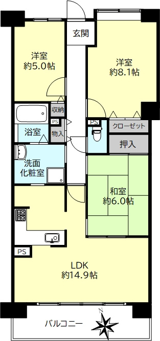 間取り：328000523903