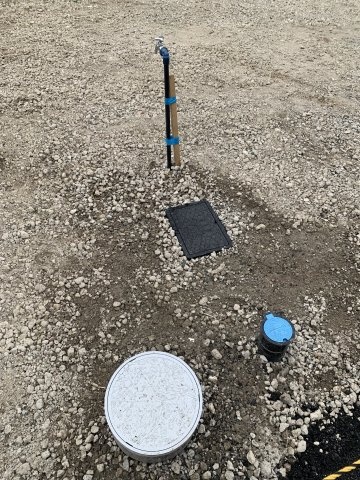 敷地内に給排水管を引き込み済み！