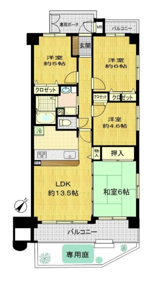 間取り：328000594100