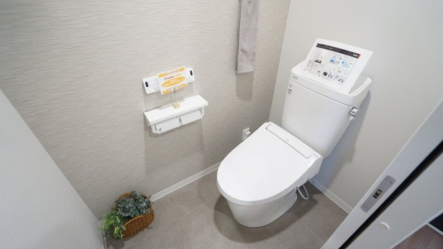 新規ウォッシュレットトイレに更新