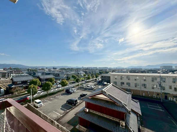 【エルシティ草津壱番館の展望】