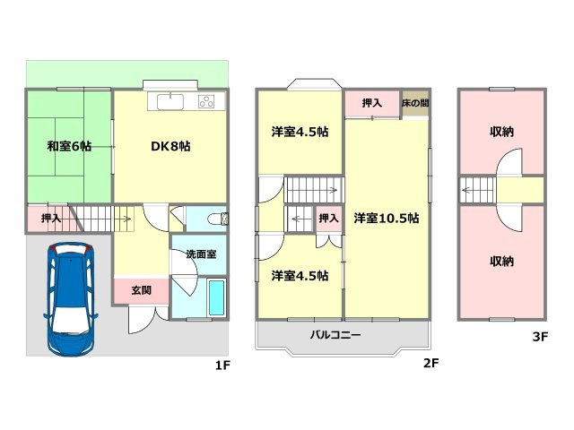 間取り：328000654446
