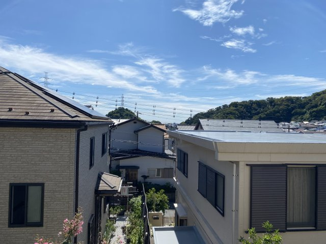 ひな壇になっているので日当たり良好です。