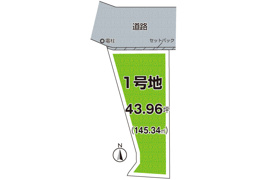 柏原市田辺 売土地の間取り
