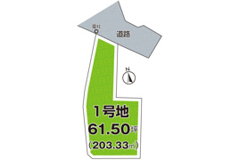 柏原市田辺 第2期 売土地の間取り