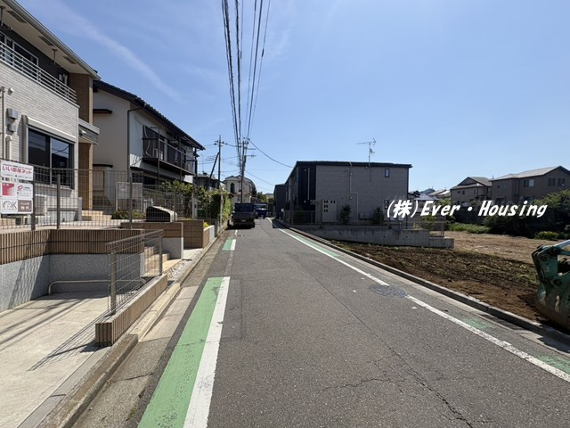 前面約5.0m道路に接した整形地中心の全4区画分譲地。