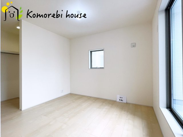 使い勝手のいい寝室です