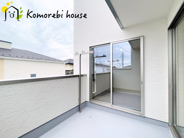 陽当たり良好なバルコニーです