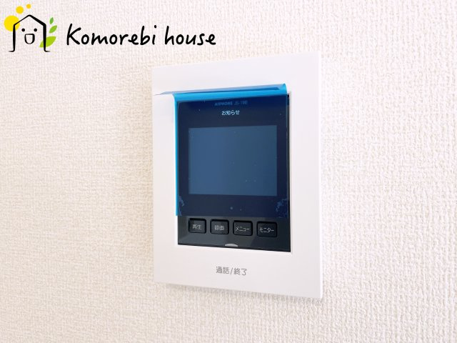 モニター付インターホンです
