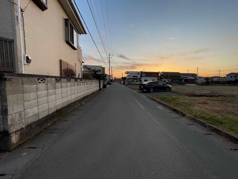 前面道路含む現地写真
