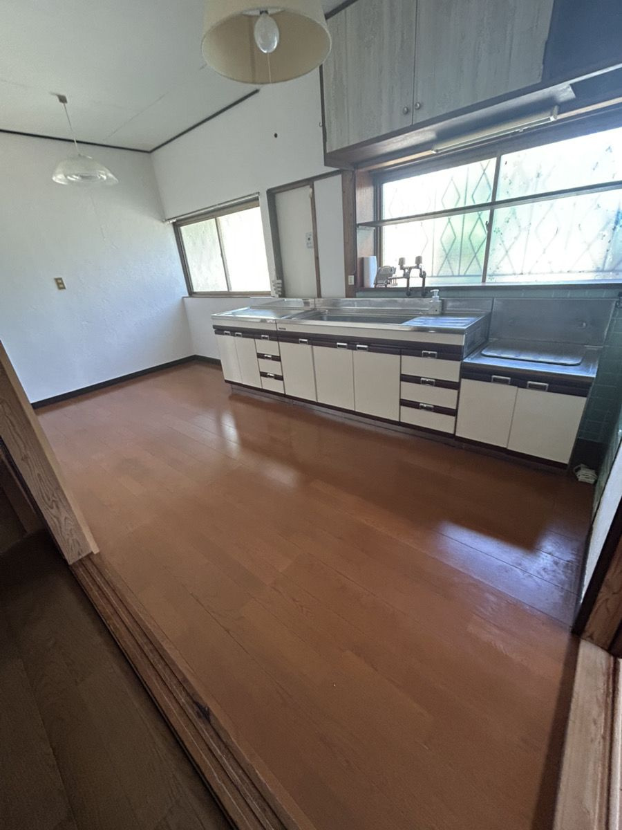 キッチンとしては、とても広いキッチンです。