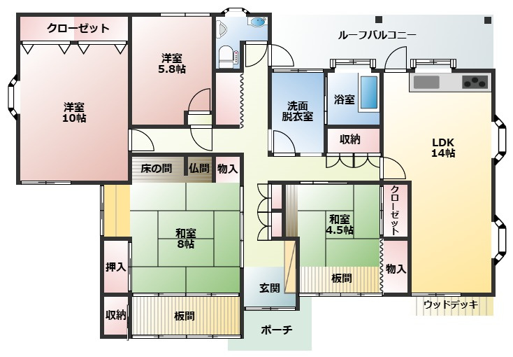 間取り：345000051597