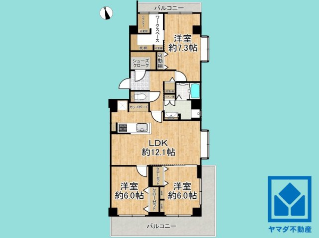 間取り：328000651707