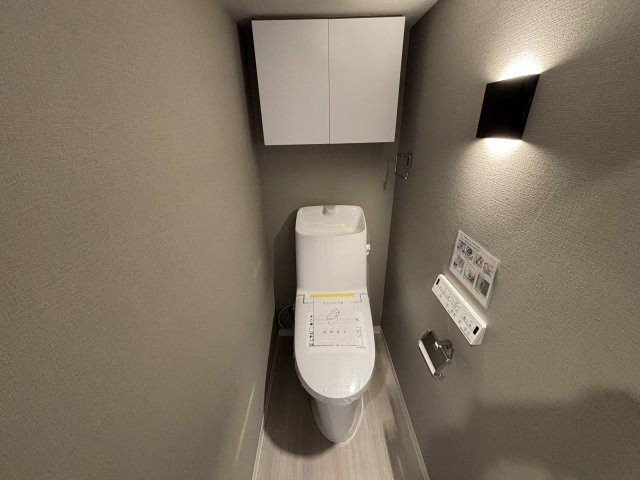 温水洗浄便座付きトイレです！