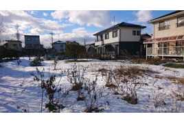 瑞穂市生津天王東町・土地の外観