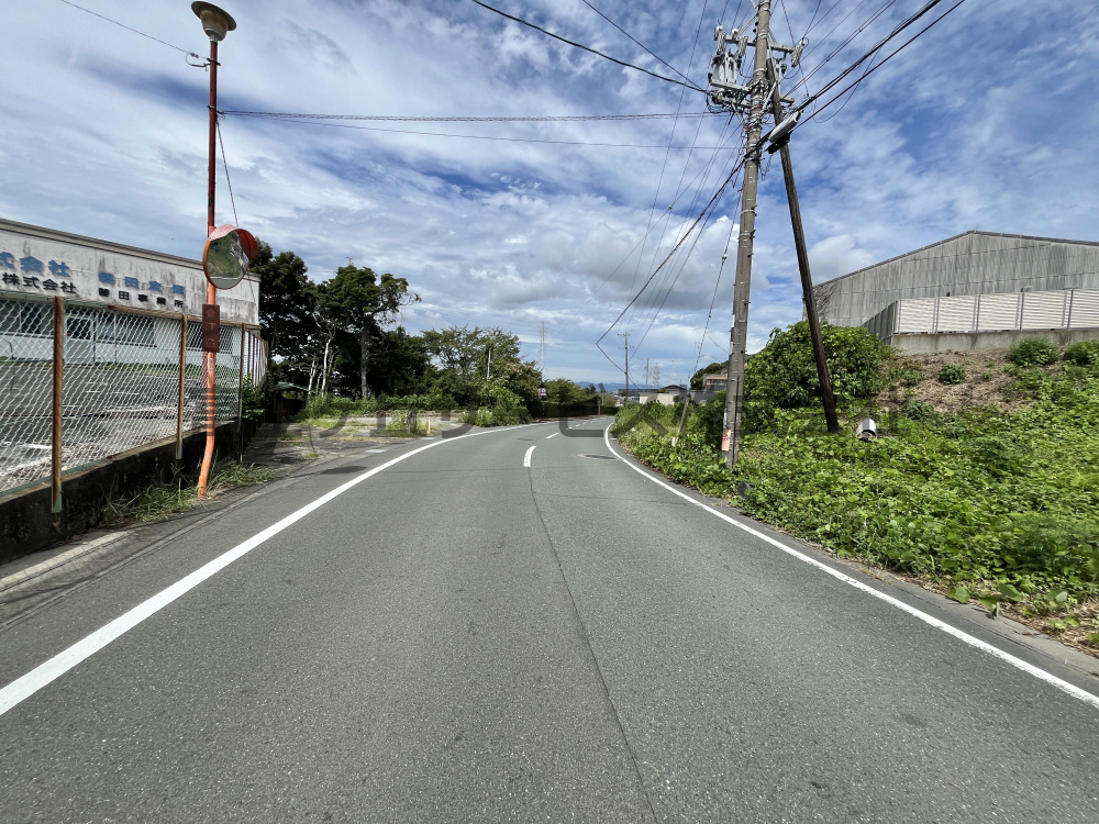 前面道路及び現地写真