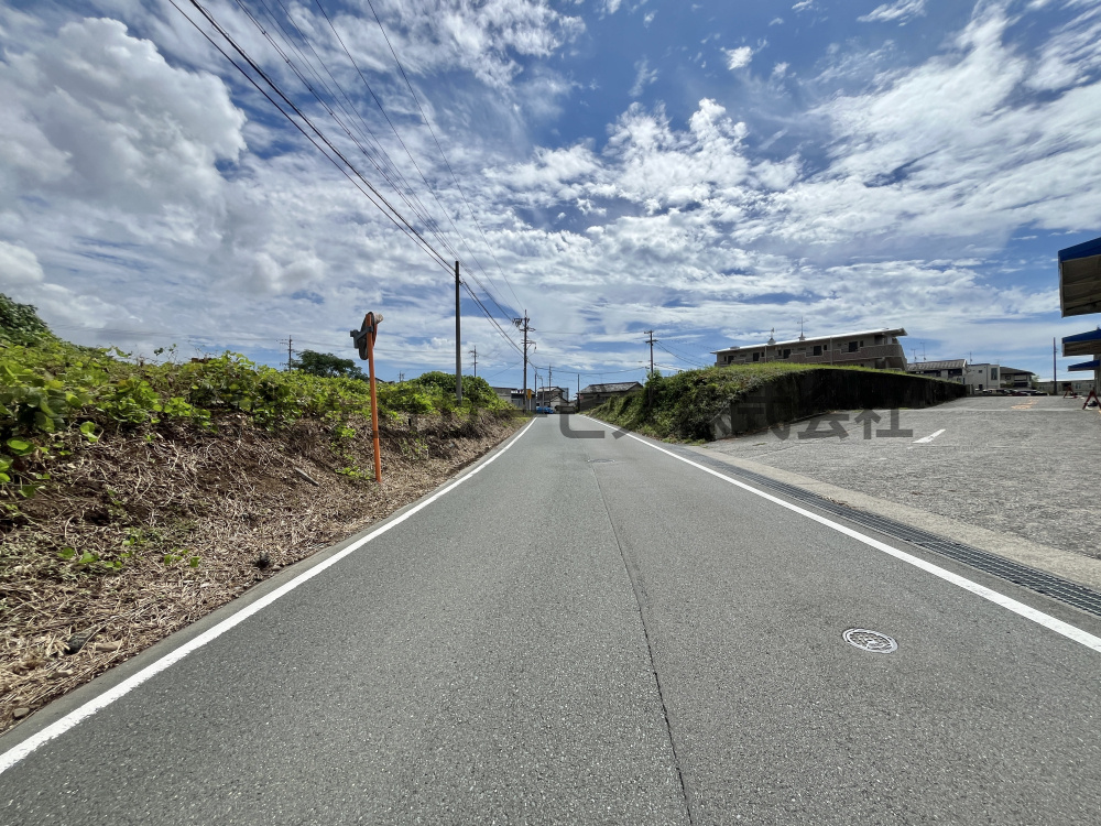 前面道路及び現地写真