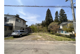 横手市睦成字七日市売地の外観