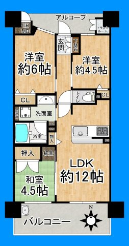 間取り：327002348394