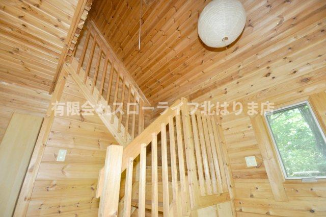 2階へ