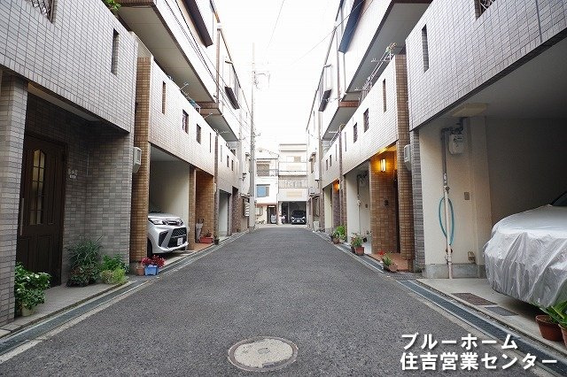 前面道路の写真です！