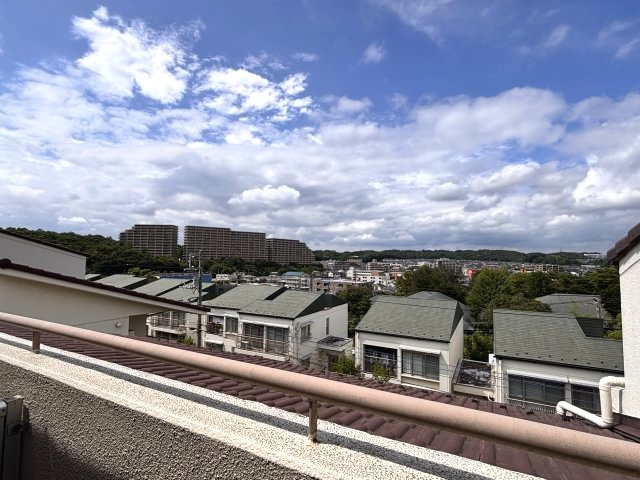 北側からの眺望　高台で開放的です