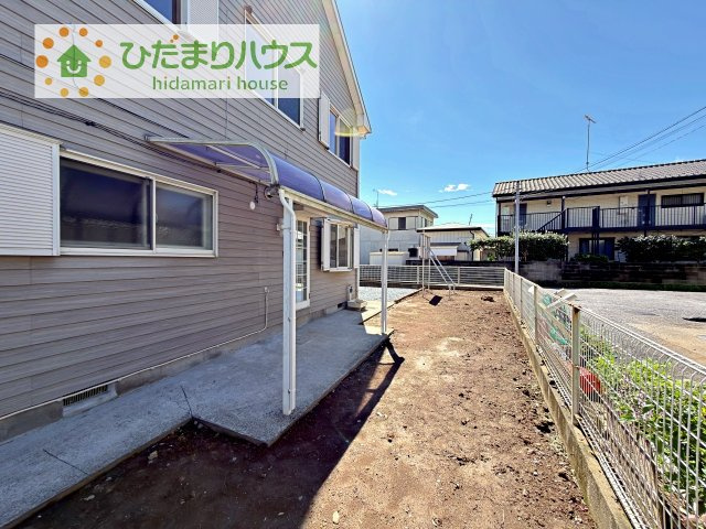 お庭付物件になります！お庭遊びや、プールなどお子様も大喜び(^^)