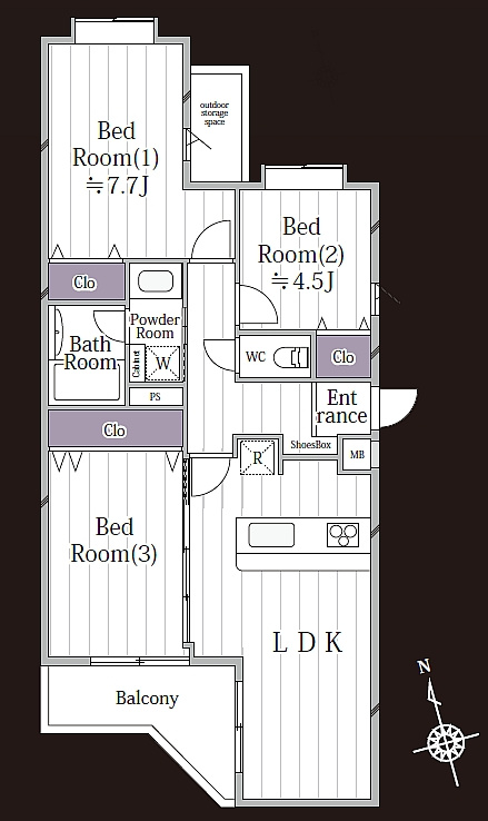 間取り：311002308010