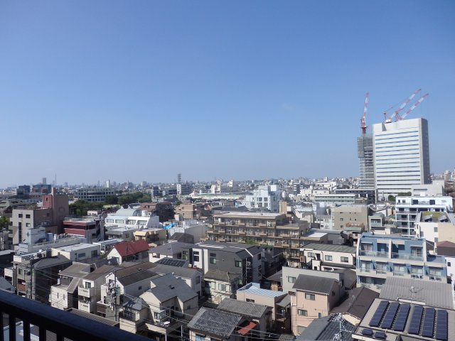 バルコニーからの眺望です