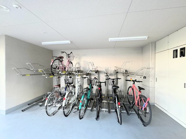 ◆自転車も停められます！