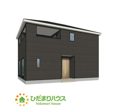 暗めの外観は雨染みや経年劣化によるくすみも目立ちにくい。