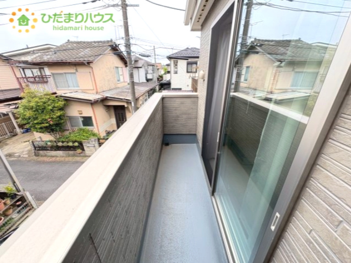 2面バルコニーになります！　一息つきたい時のバルコニーっていいですよね！