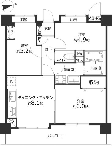 間取り：313004619659