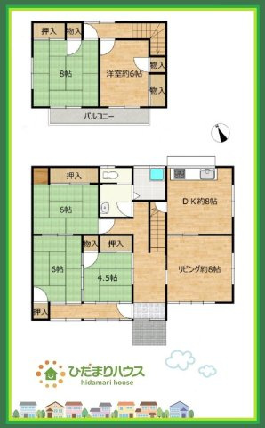 間取り：308000175549