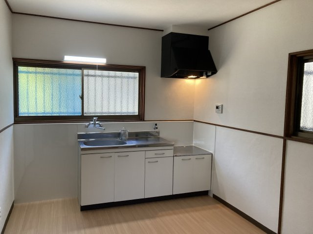 コンパクトなキッチンで掃除もラクラク