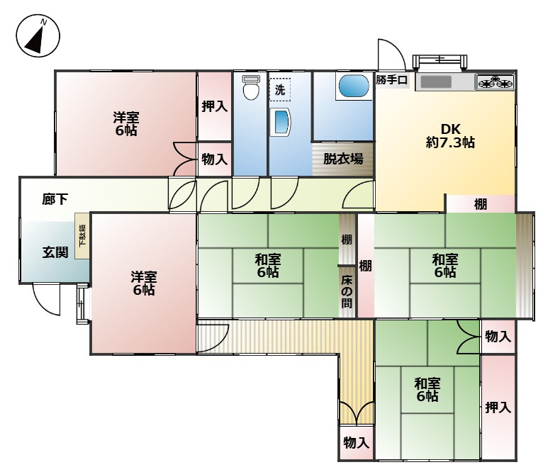 間取り：346000040853